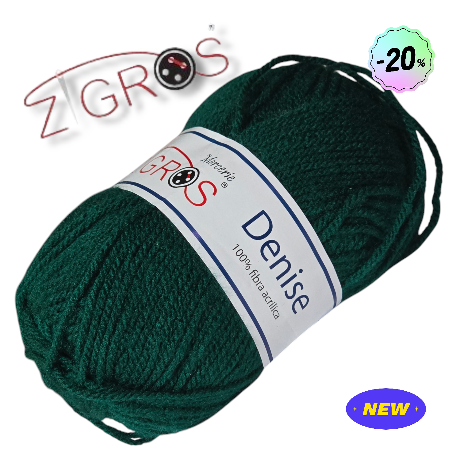 Lana Denise 100% Acrilico 133mt