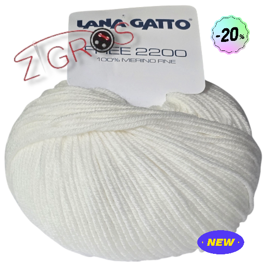FREE 2200 100% Fine Merino Wool 110m/50g