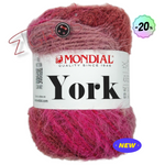York lana, 40% microfibra 20%microfibra 100 gr 190 mt
