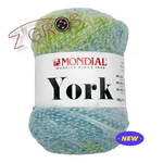 York lana, 40% microfibra 20%microfibra 100 gr 190 mt