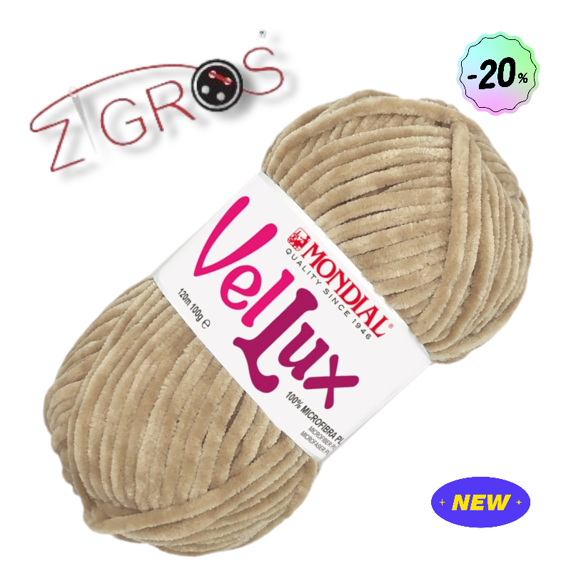 Ciniglia VELLUX 100gr 120mt