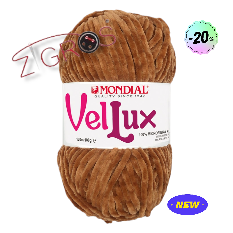 Ciniglia VELLUX 100gr 120mt
