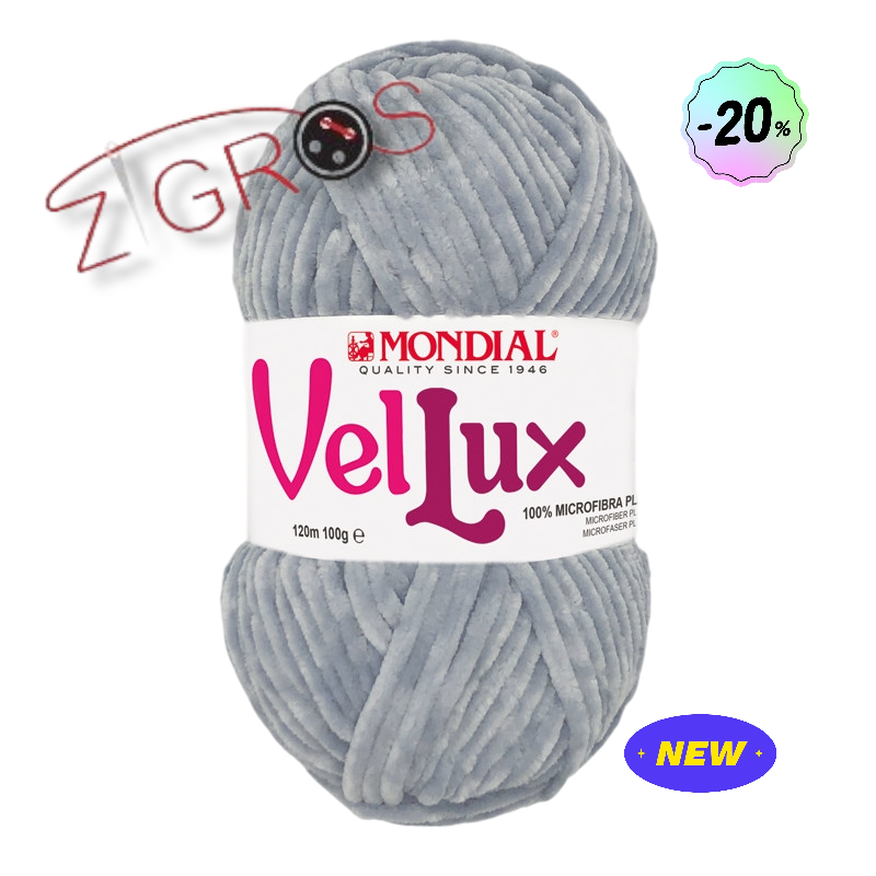 Ciniglia VELLUX 100gr 120mt