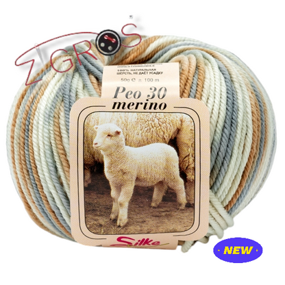 Peo Color 100% Pura Lana Merino GR. 50 MT. 100