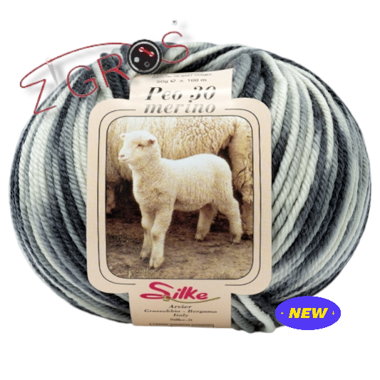 Peo Color 100% Pura Lana Merino GR. 50 MT. 100