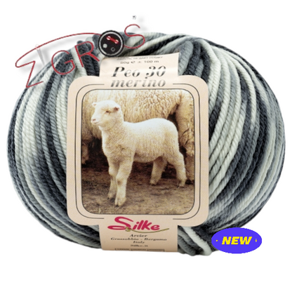 Peo Color 100% Pura Lana Merino GR. 50 MT. 100