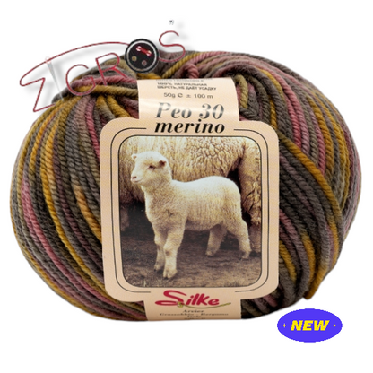 Peo Color 100% Pura Lana Merino GR. 50 MT. 100
