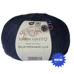 SILK MOHAIR LUX gr. 25 - 212 mt   75% SuperKid Mohair, 25% Seta