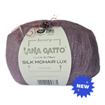 SILK MOHAIR LUX gr. 25 - 212 mt   75% SuperKid Mohair, 25% Seta