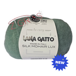 SILK MOHAIR LUX gr. 25 - 212 mt   75% SuperKid Mohair, 25% Seta