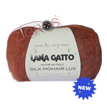 SILK MOHAIR LUX gr. 25 - 212 mt   75% SuperKid Mohair, 25% Seta