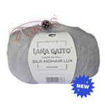 SILK MOHAIR LUX gr. 25 - 212 mt   75% SuperKid Mohair, 25% Seta