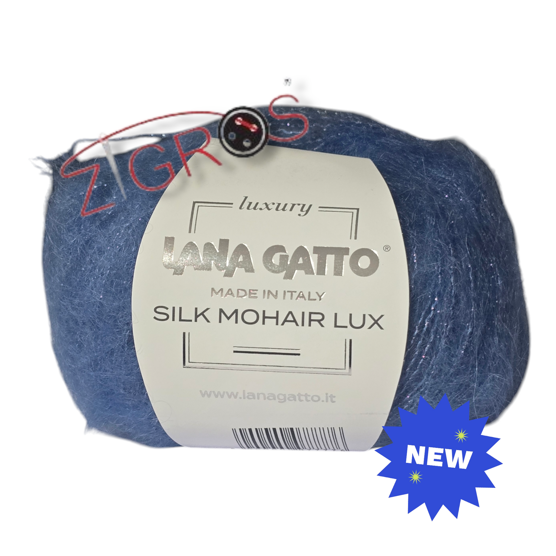 SILK MOHAIR LUX gr. 25 - 212 mt   75% SuperKid Mohair, 25% Seta