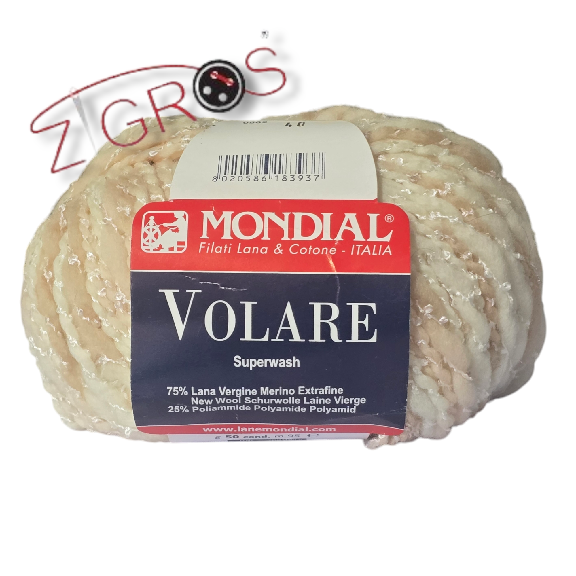 Volare 75%Lana 25%Poliamide 50gr