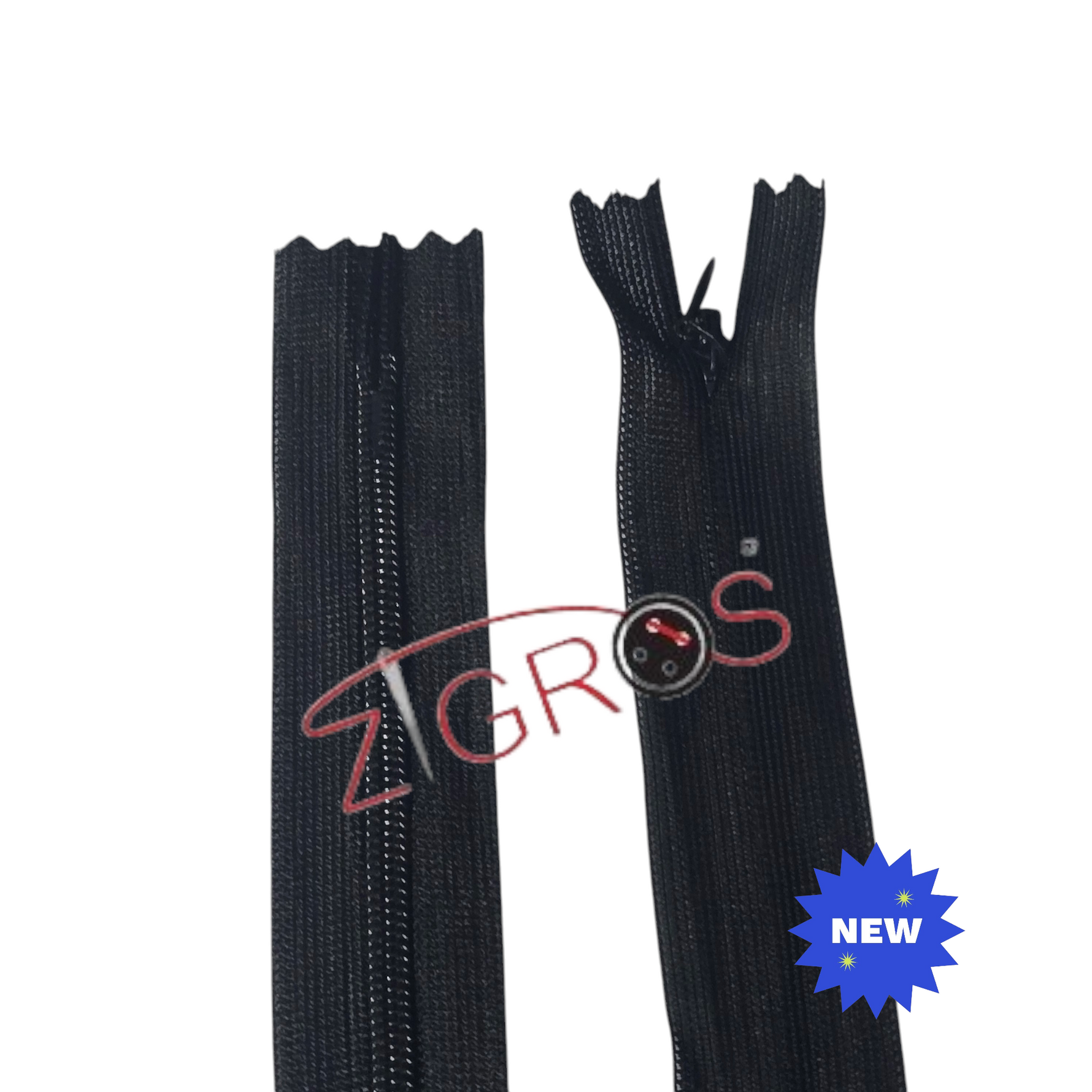 Chiusure invisibile 50cm BUSTA 10 PEZZI