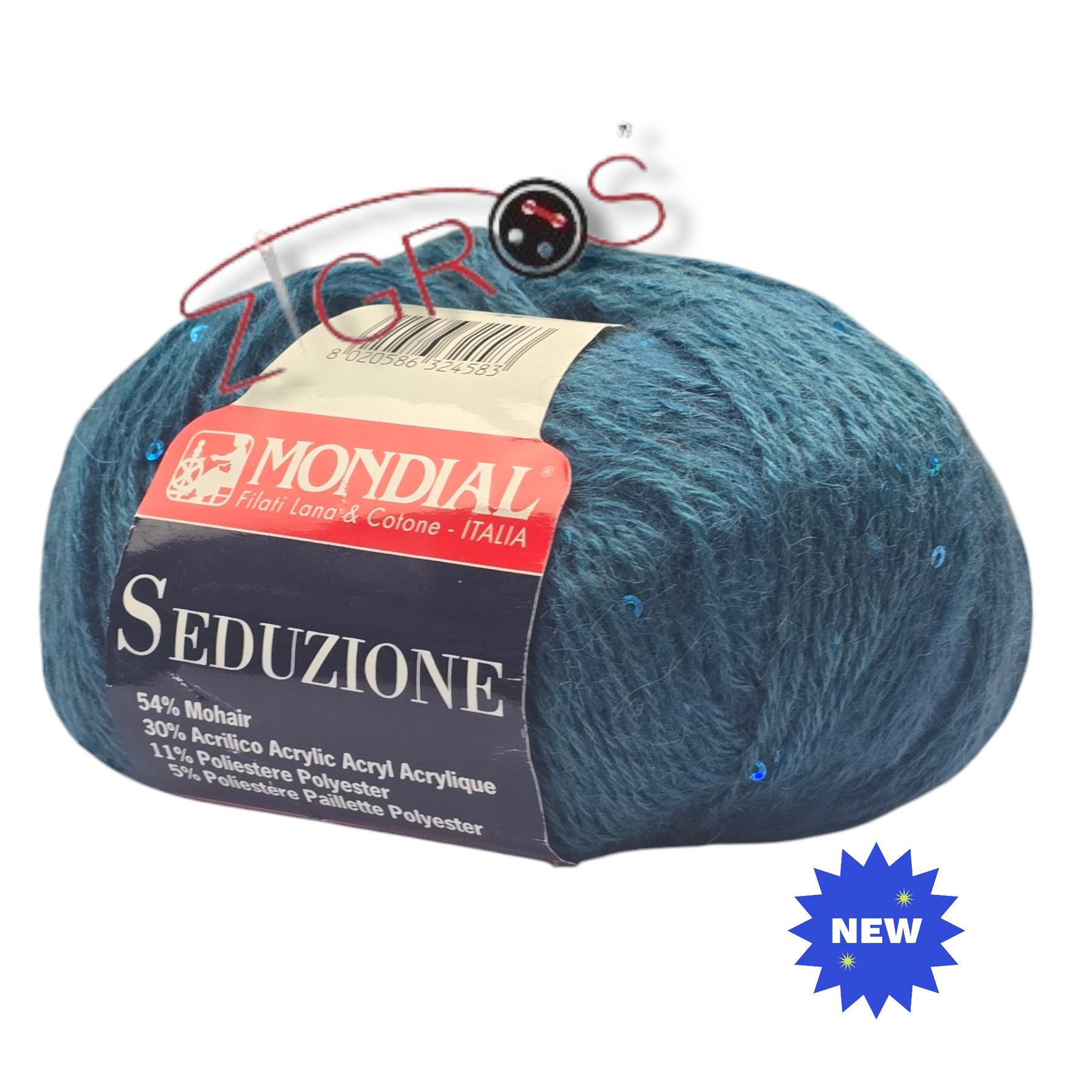Seduzione mohair Con Paillettes 50gr