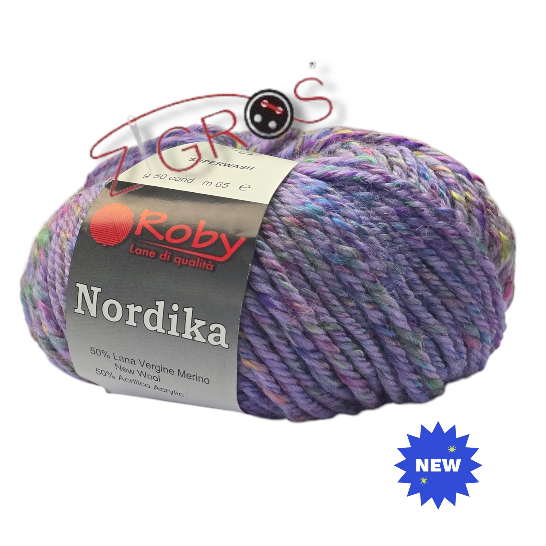 Nordika Roby Gomitolo 50 Gr