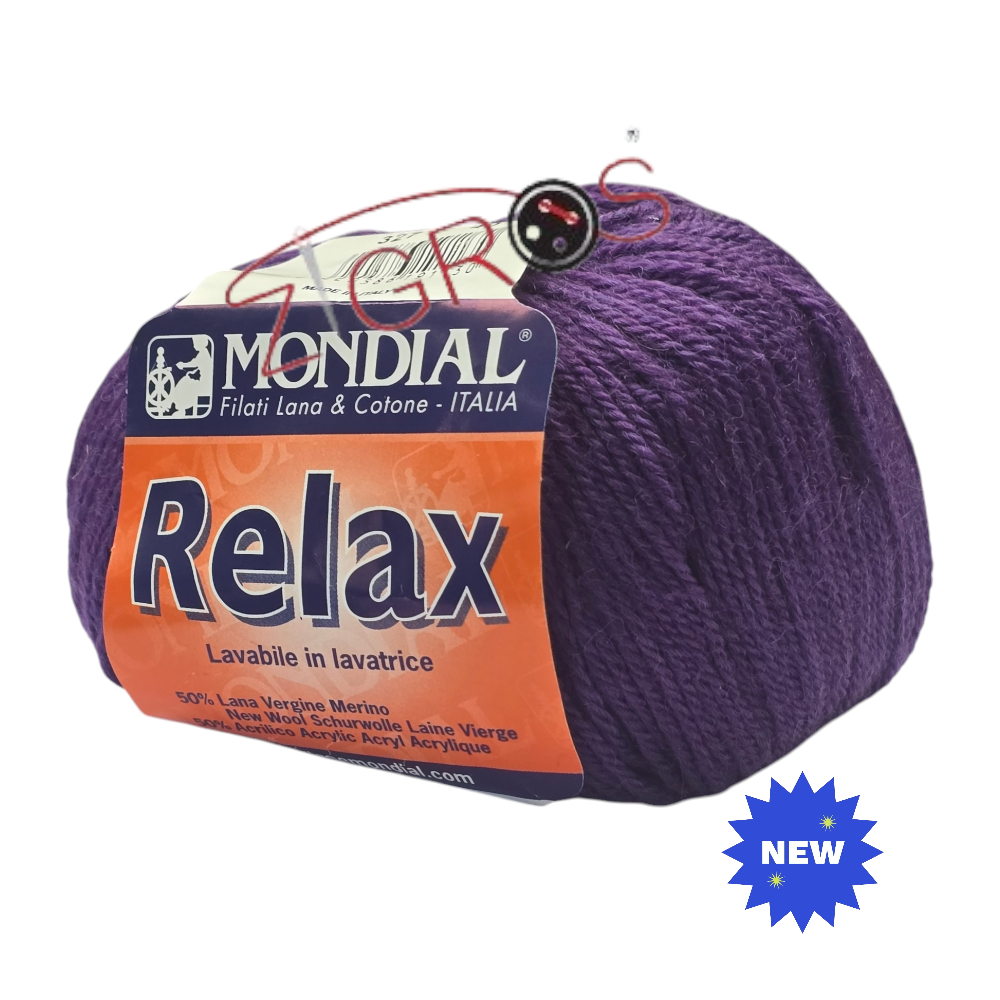 Relax 50% Lana Vergine Merino - 50% Acrilico