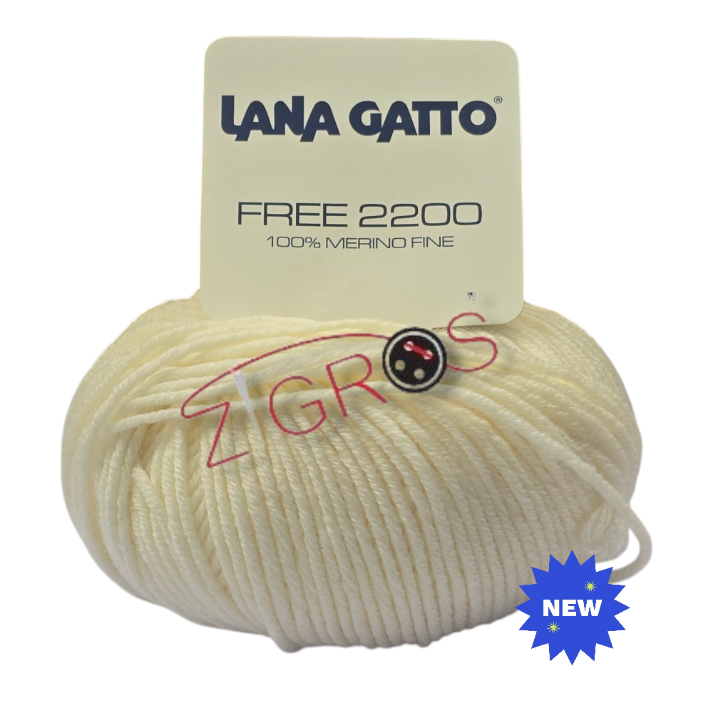 Free 2200 100% Pura Lana 50gr
