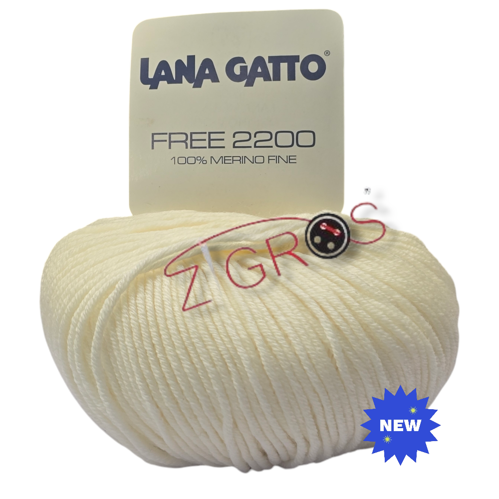 Free 2200 100% Pura Lana 50gr