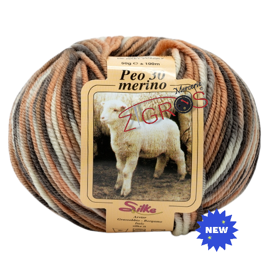 Peo Color 100% Pura Lana Merino GR. 50 MT. 100