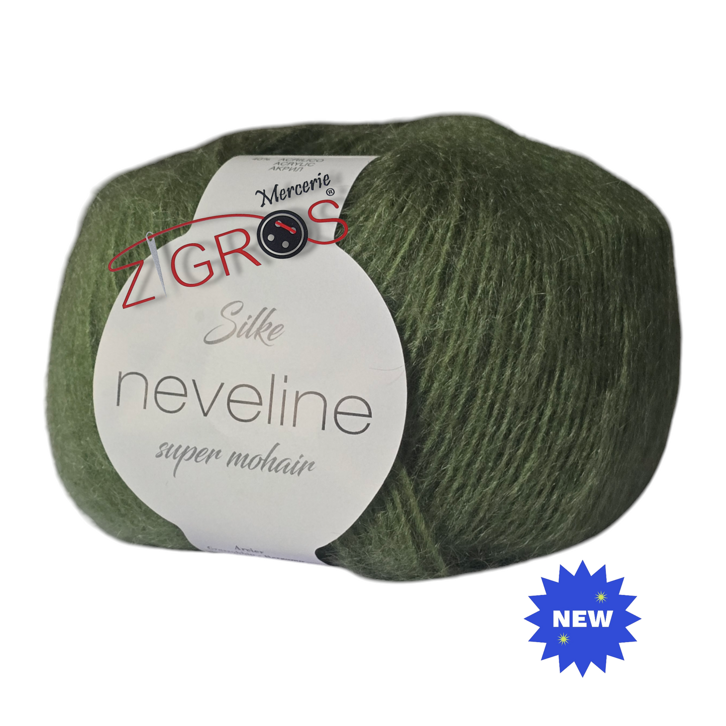Neveline Mohair 60% 40% 50g 150m