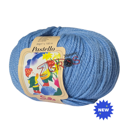 Pastello 60% Lana Vergine 40%Acrilico