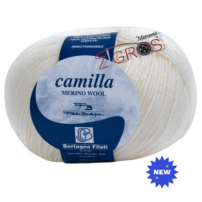Camilla 100% Pura Lana Vergine Merino