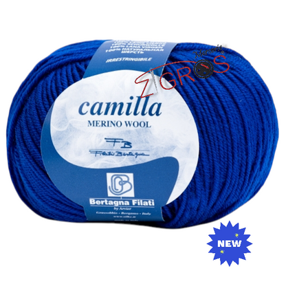 Camilla 100% Pura Lana Vergine Merino