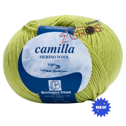Camilla 100% Pura Lana Vergine Merino