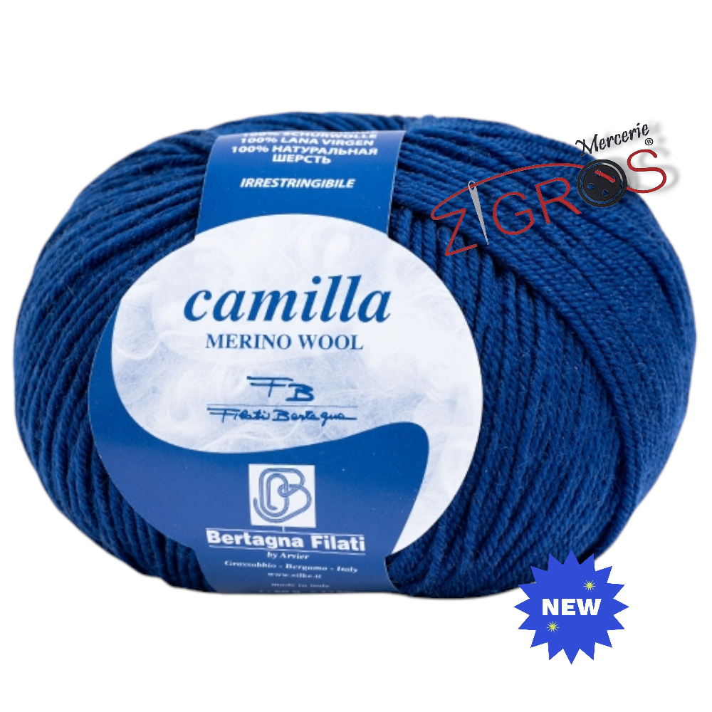 Camilla 100% Pura Lana Vergine Merino