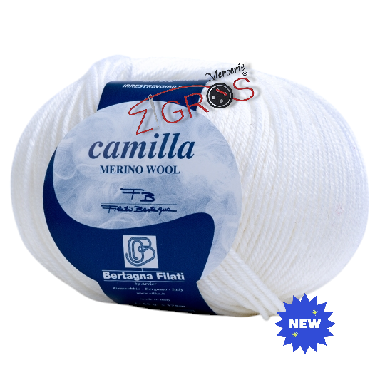 Camilla 100% Pura Lana Vergine Merino