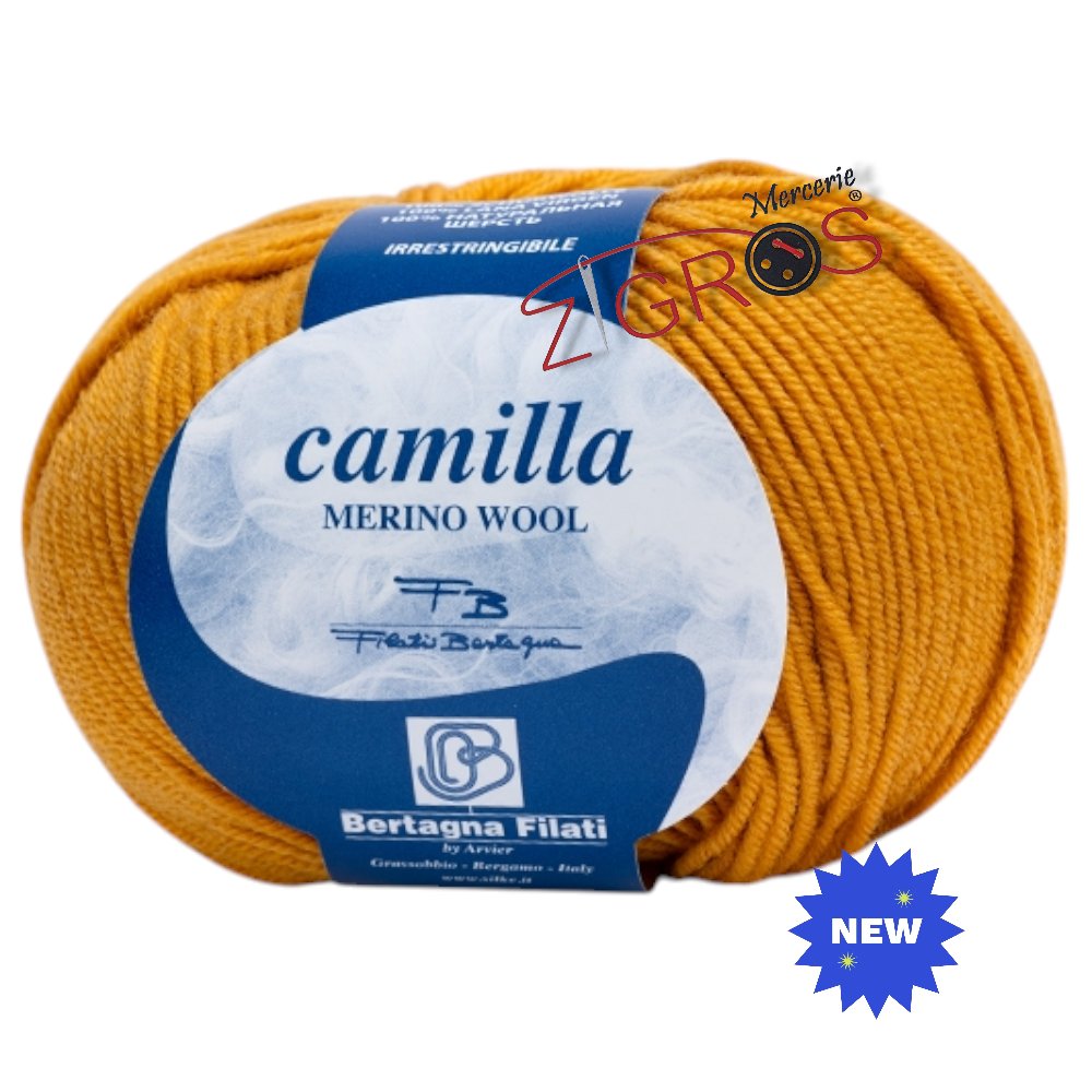 Camilla 100% Pura Lana Vergine Merino