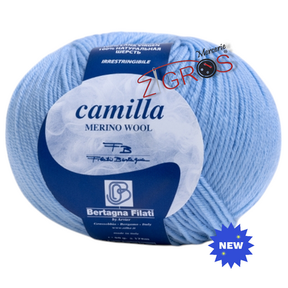 Camilla 100% Pura Lana Vergine Merino