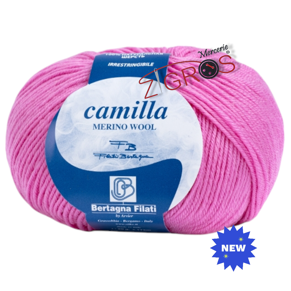 Camilla 100% Pura Lana Vergine Merino
