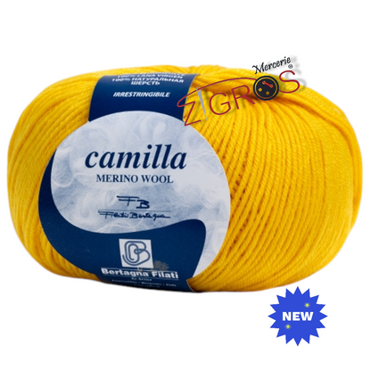 Camilla 100% Pura Lana Vergine Merino