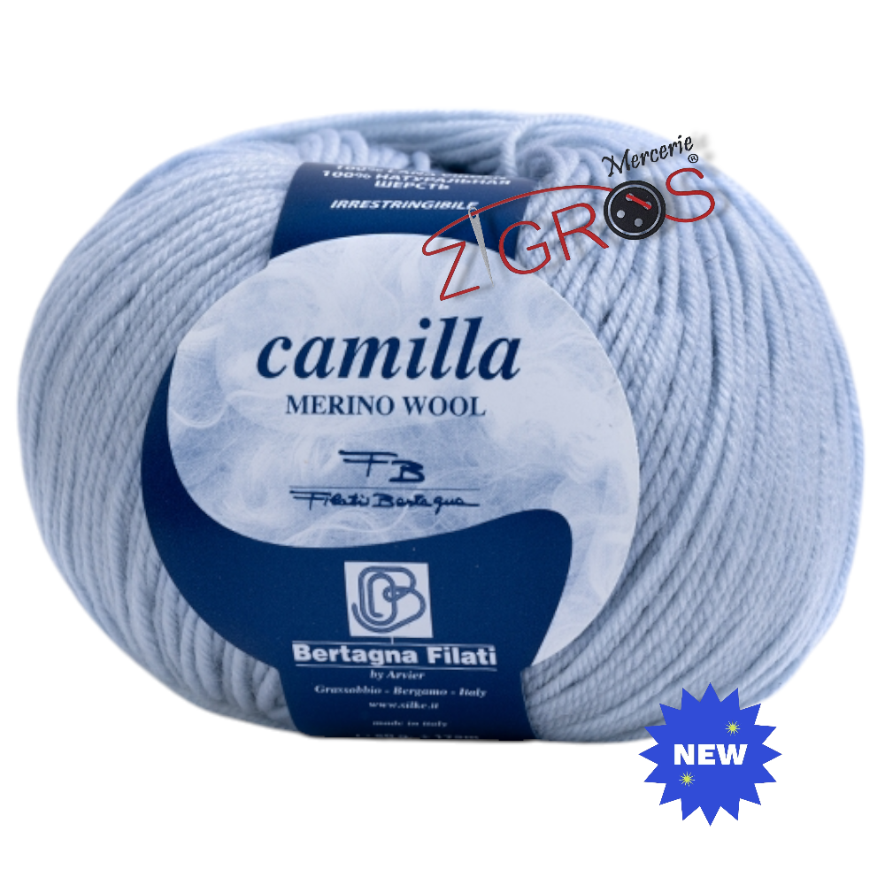 Camilla 100% Pura Lana Vergine Merino