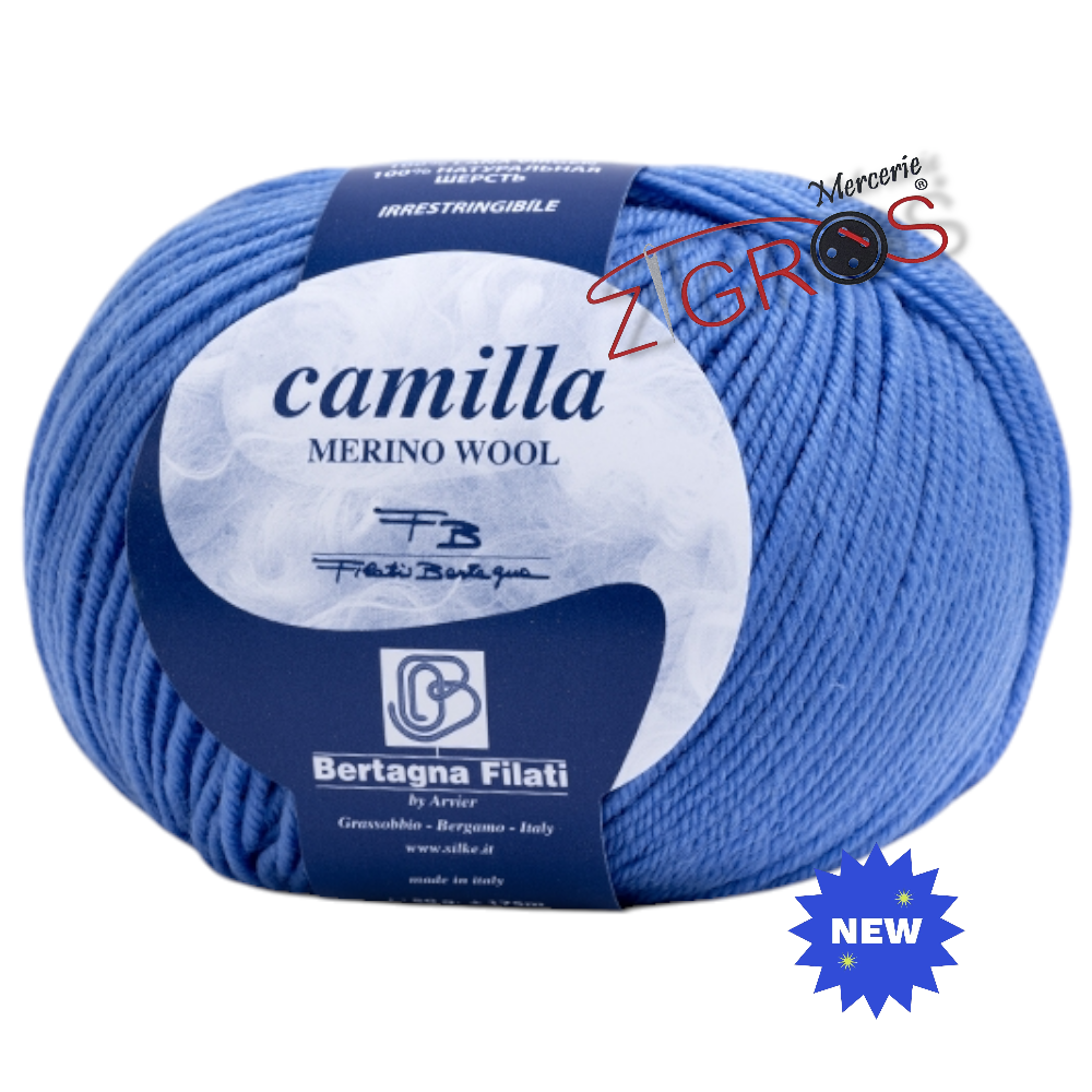 Camilla 100% Pura Lana Vergine Merino