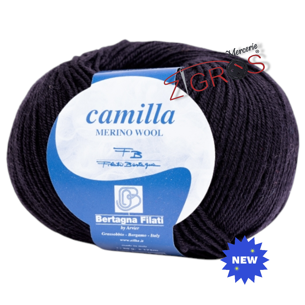 Camilla 100% Pura Lana Vergine Merino