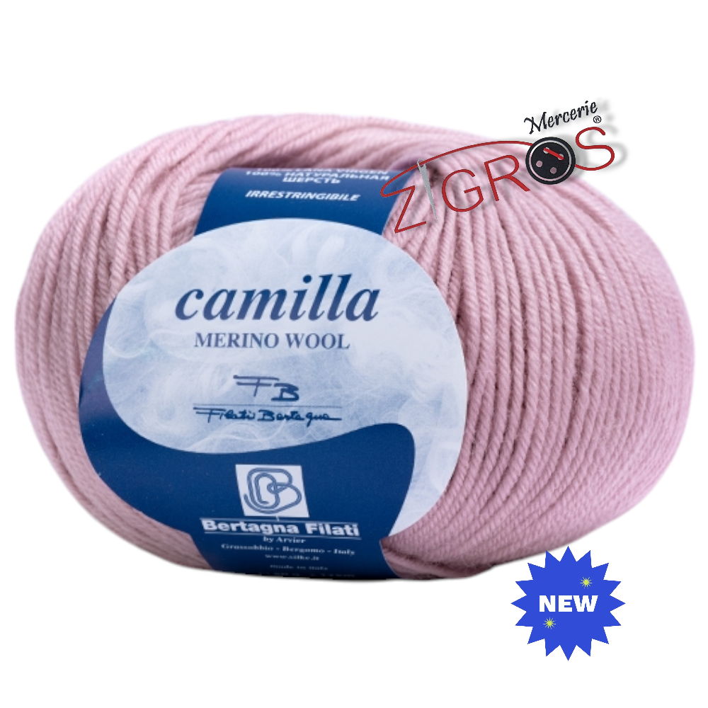 Camilla 100% Pura Lana Vergine Merino