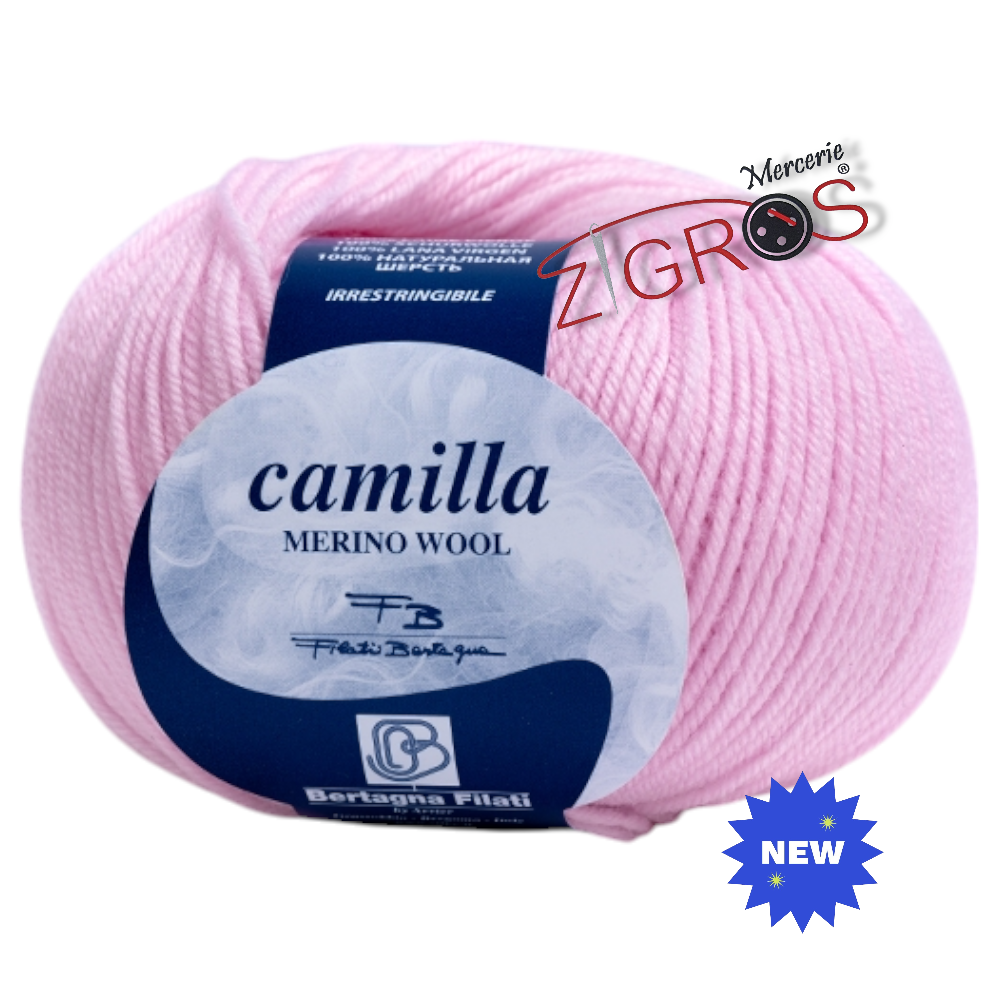 Camilla 100% Pura Lana Vergine Merino