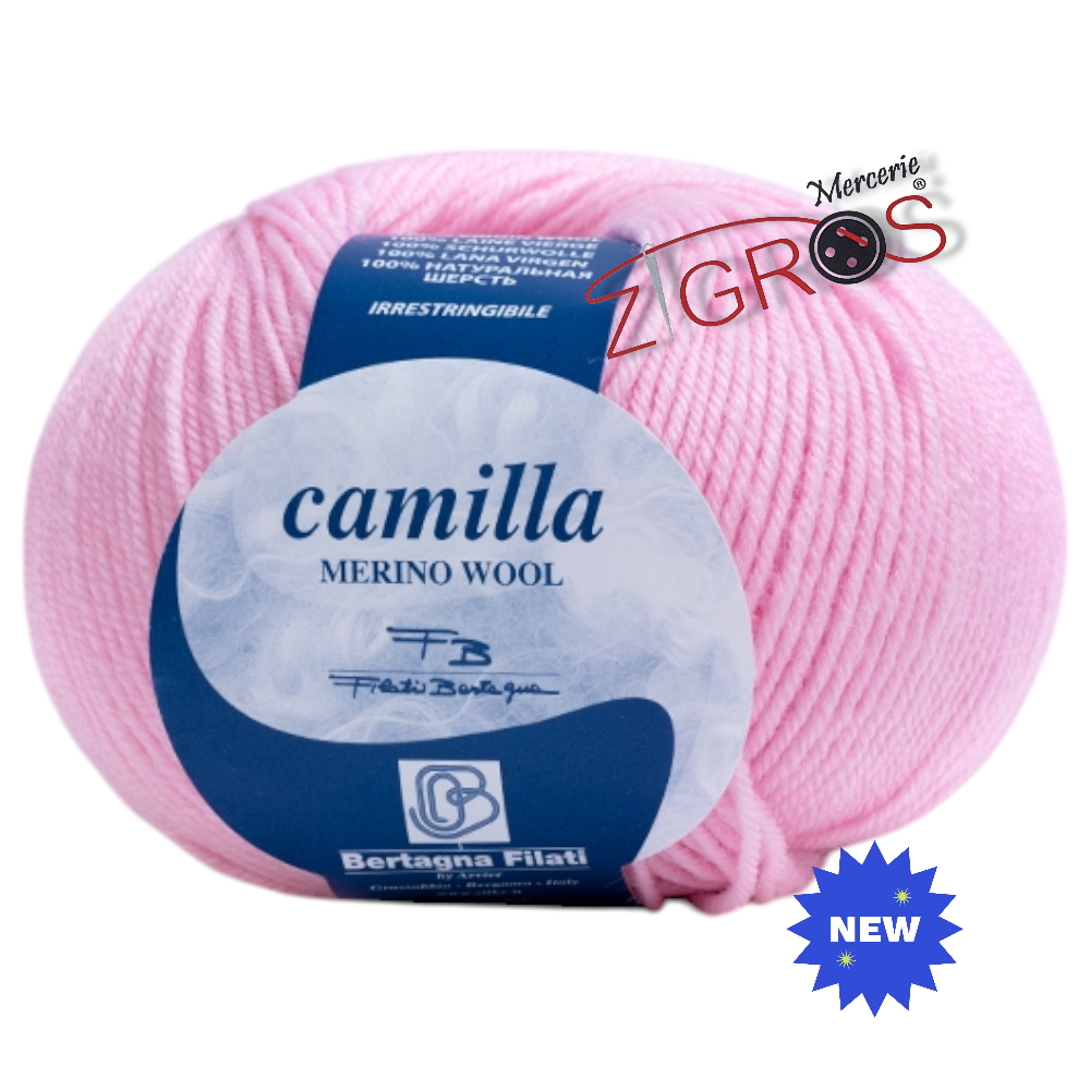Camilla 100% Pura Lana Vergine Merino