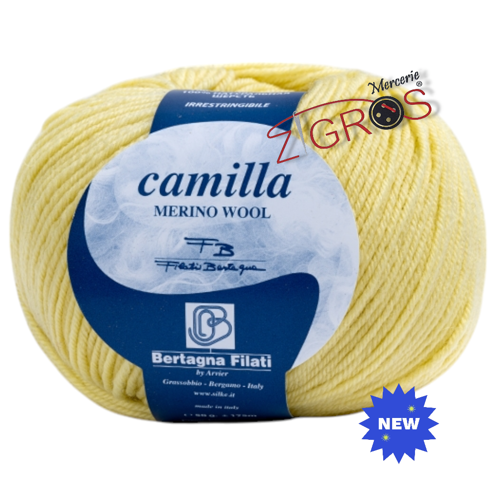 Camilla 100% Pura Lana Vergine Merino