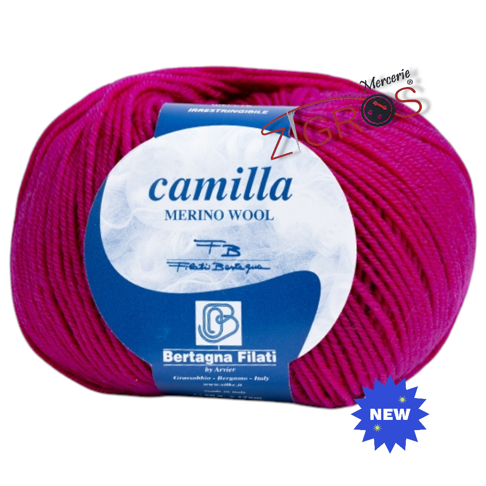 Camilla 100% Pura Lana Vergine Merino