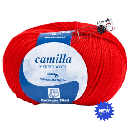 Camilla 100% Pura Lana Vergine Merino