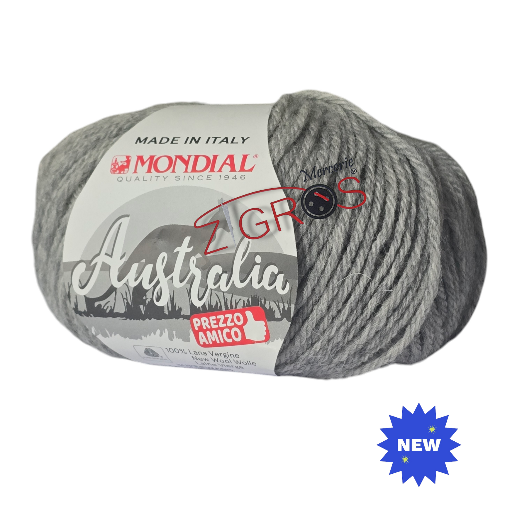 Australia 100% Lana Vergine