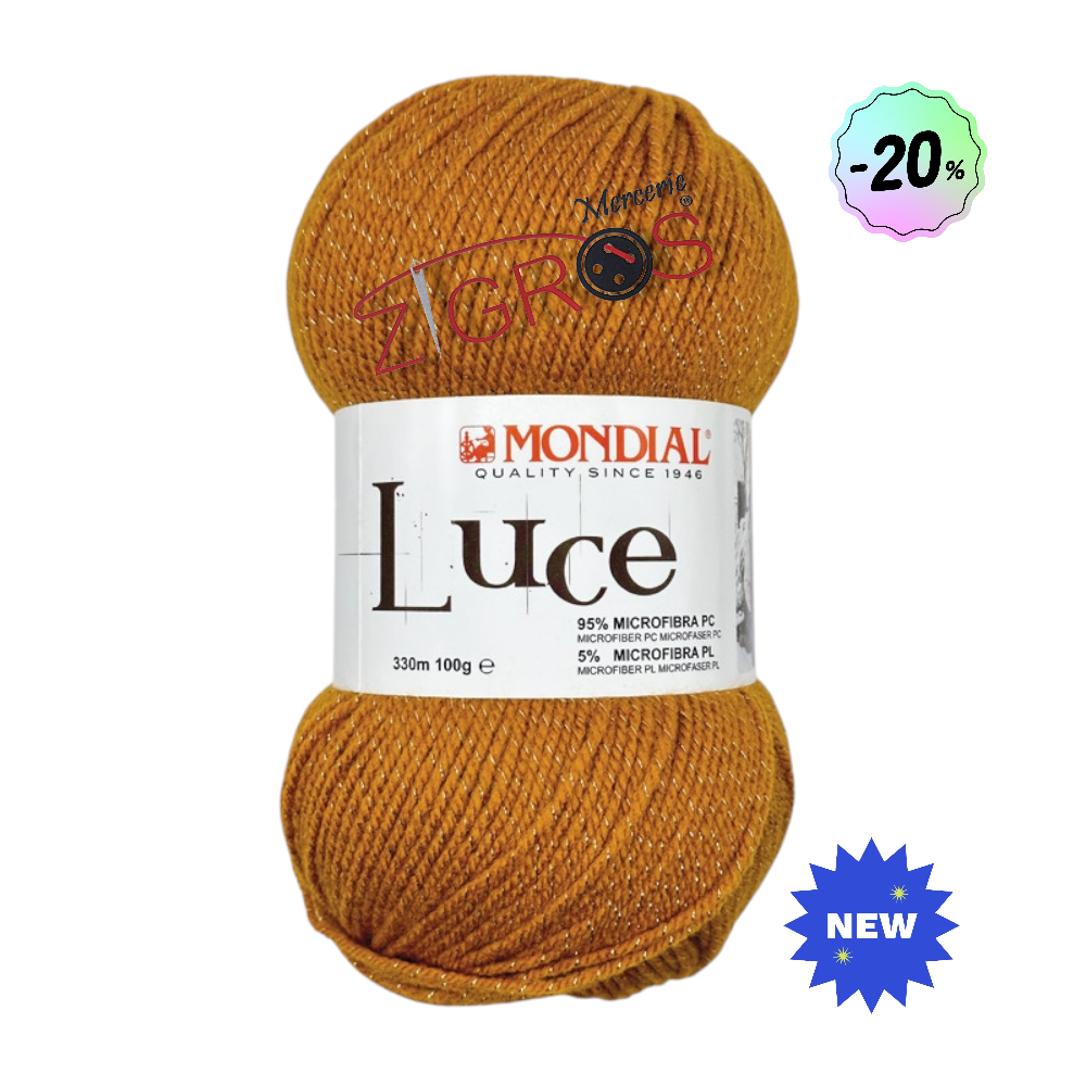 Microfibra Luce con filo lamè 100 g (300mt)