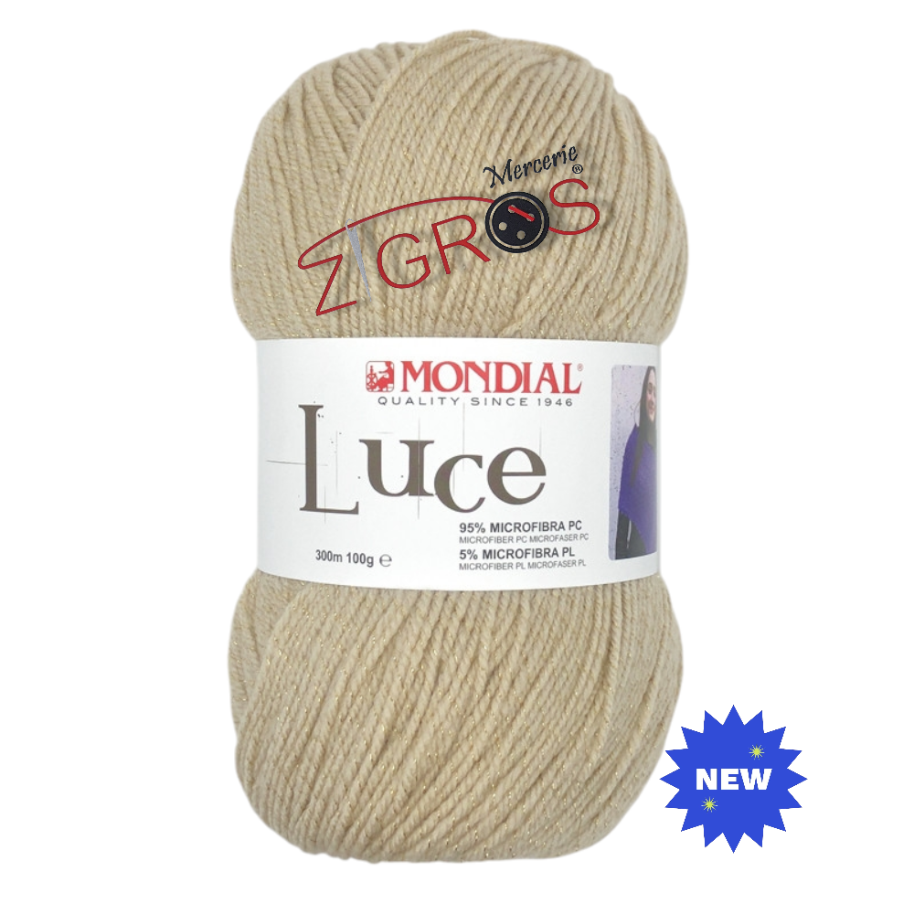 Microfibra Luce con filo lamè 100 g (300mt)