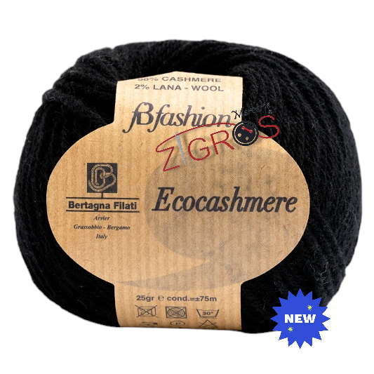 Ecocashmere  98% Cashmere • 2% Lana