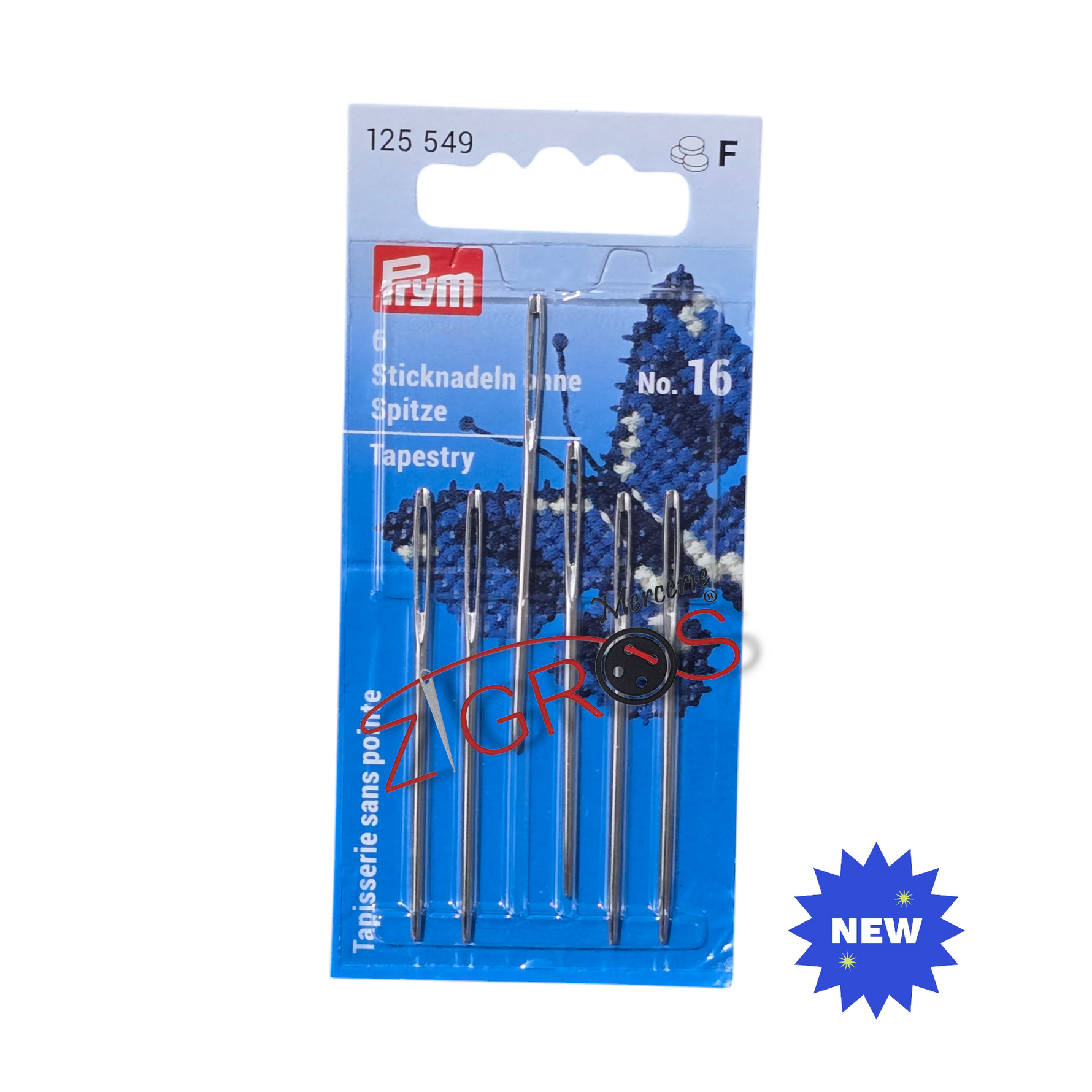 Aghi per ricamo 'Crewel'3-9 ass. - P-125549